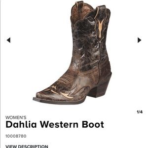 Ariat Dahila western cowgirl boots